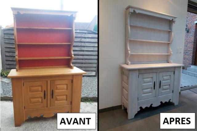 RENOVATION / RELOOKING |  : relooking meuble massif. 
	Rénovation et relooking de votre mobilier. Qu'il soit en rotin ou en bois. Par l'application de nouvelles patines, nous redonnons vie àF votre mobilier, qu'il soit défraichi, abimé ou tout simplement démodé. Nombreuses teintes au choix. 

	Les coussins des salons et chaises en rotin sont remis àF neufs en proposant un grand choix de tissus actuels.

	De quoi rendre votre mobilier complètement différent de ce qu'il était en le relookant au goût du jour.

	Nous nous chargeons de l'enlèvement et du transport de votre mobilier jusque chez vous.. Fabrication artisanale de RENOVATION / RELOOKING Rotin Degroote.