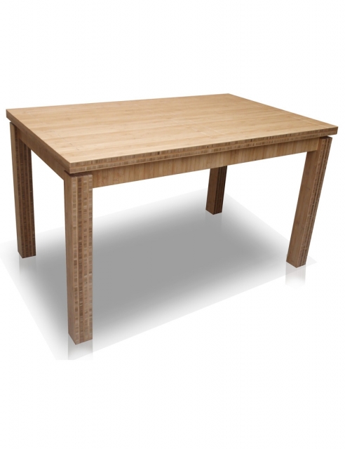 MOBILIER EN BAMBOU | Salles à manger : table - Djerba -. 
	

	 

	- NOUVEAU -

	table en bambou - Djerba -

	 

	Disponible sur mesure et avec rallonges.

	 

	En 2013, du neuf et de l'inéNdit chez Rotin Degroote :

	NéN de notre volontéN d'innover et en qualitéN de fabricant-artisan, nous avons mis au point ce tout nouveau style de mobilier en BAMBOU. Issue de notre propre fabrication, cette table est réNaliséNe en bambou 100 % massif, selon notre propre principe de déNcoupe dans la masse. 

	En plus de l'aspect "déNveloppement durable" que repréNsente ce matéNriau qui pousse trèNs vite, cette nouvelle manièNre innovante de travailler le bambou permet de proposer ce mobilier plus moderne, de plus haute gamme, de construction et de qualitéN éNbéNnisterie.  

	De notre propre créNation, cette nouvelle table en bambou disponible sur mesure et  àN rallonges vous est proposéNe exclusivement chez nous et vue nulle part ailleurs ! Un mobilier UNIQUE et INNOVANT qui trouvera parfaitement sa place dans votre intéNrieur comme dans votre véNranda.

	 

	2 finitions du bambou disponibles : naturel ou caramel. 

	A SAVOIR : nous ne disposons pas de catalogue àN vous fournir.

	rotin Degroote : FABRICATION ARTISANALE de tout le mobilier en rotin et bambou vendu directement au particulier.. Fabrication artisanale de MOBILIER EN BAMBOU Rotin Degroote.