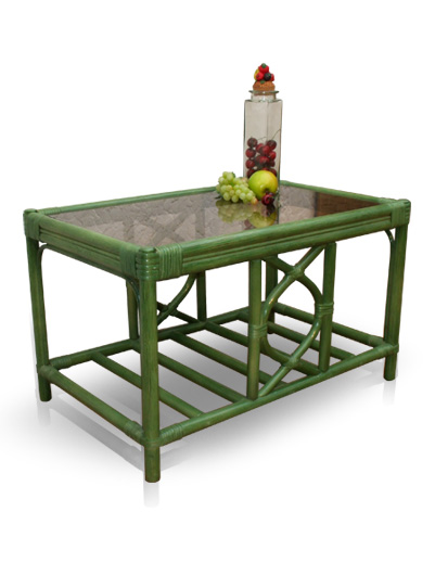 MOBILIER EN ROTIN | Salons : table de salon - Loraine -