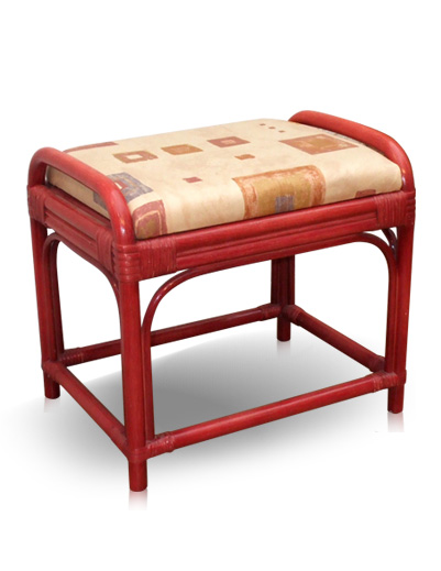 MOBILIER EN ROTIN | Salons : repose-pieds - 1662 -