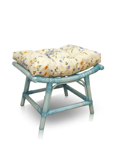MOBILIER EN ROTIN | Salons : repose-pieds - 1658 -