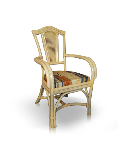 MOBILIER EN ROTIN | Salles  manger : chaise - Irma coudes -