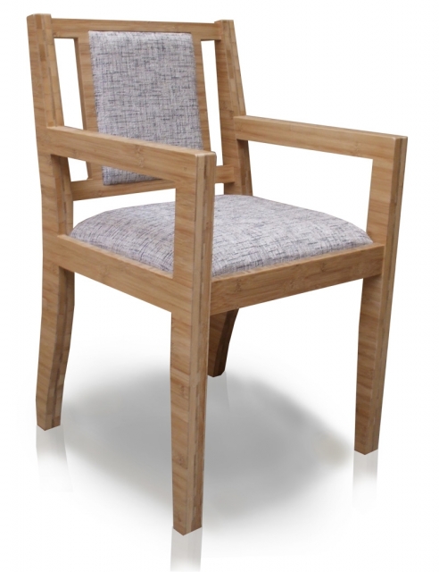 MOBILIER EN BAMBOU | Salles  manger : chaise - Djerba coudes -