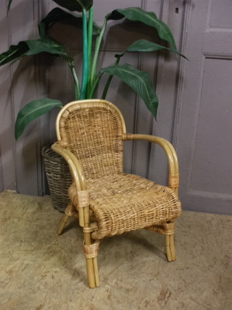 VANNERIE |  : fauteuil enfant - 5060 - en rotin naturel