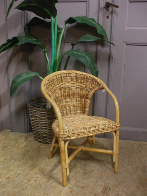 VANNERIE |  : fauteuil enfant - 5061 - en rotin naturel